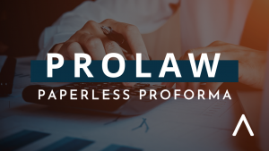 ProLaw Paperless Proforma Training